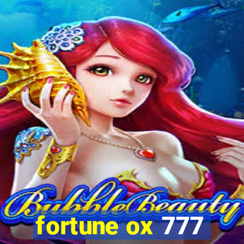 fortune ox 777