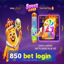 850 bet login