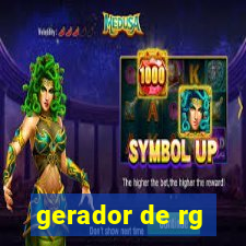 gerador de rg