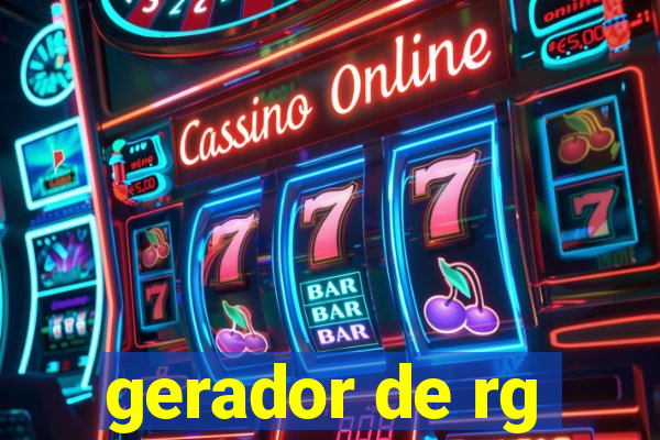 gerador de rg