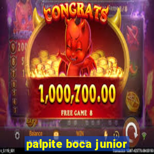 palpite boca junior