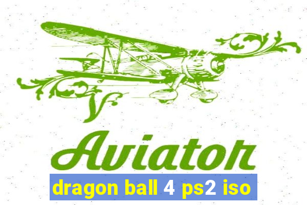 dragon ball 4 ps2 iso