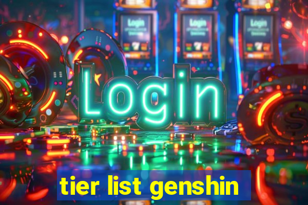 tier list genshin