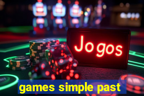 games simple past