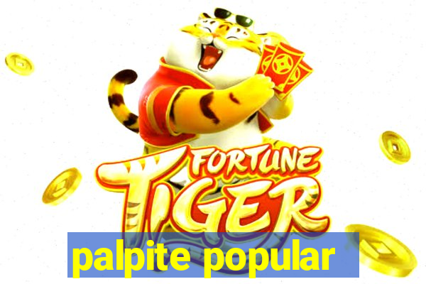 palpite popular