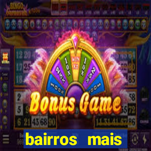 bairros mais perigosos de bh