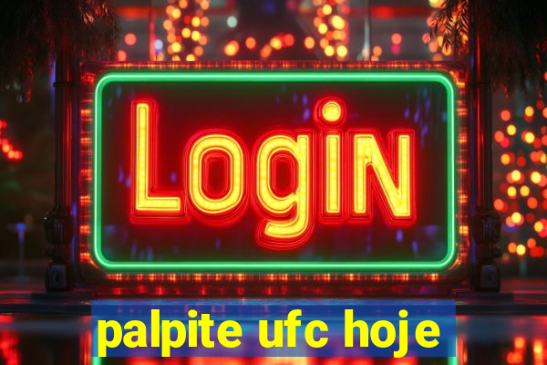 palpite ufc hoje