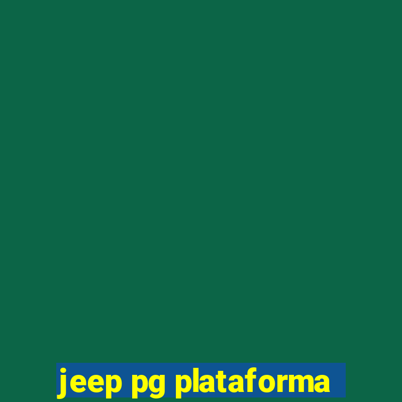 jeep pg plataforma