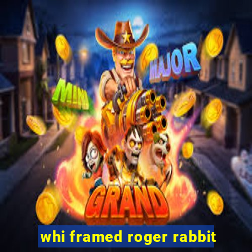 whi framed roger rabbit