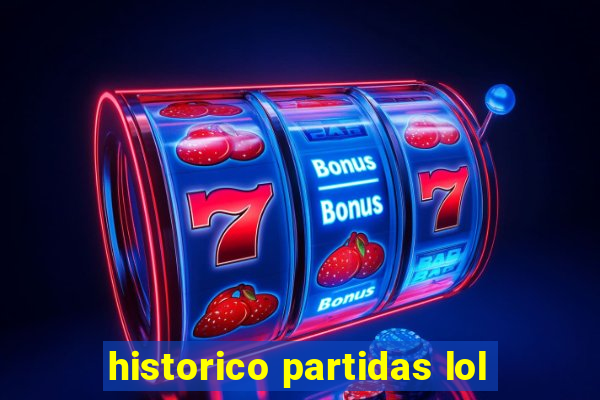 historico partidas lol