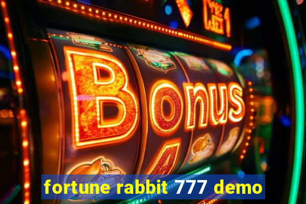 fortune rabbit 777 demo