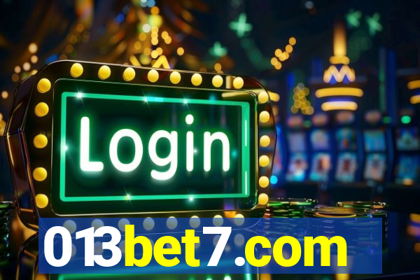 013bet7.com