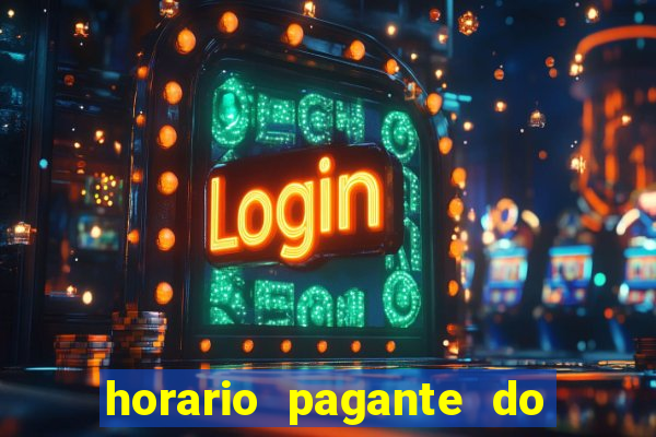 horario pagante do coelho fortune