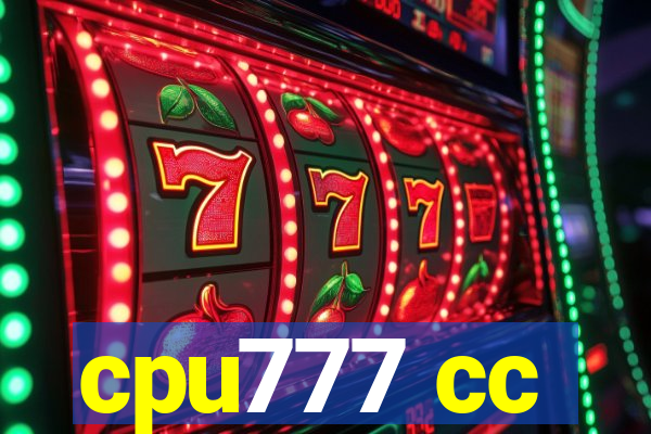 cpu777 cc