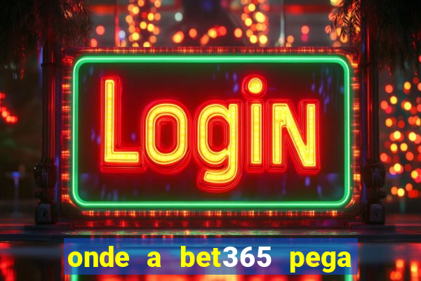 onde a bet365 pega as estatisticas