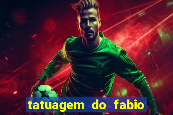 tatuagem do fabio goleiro do cruzeiro