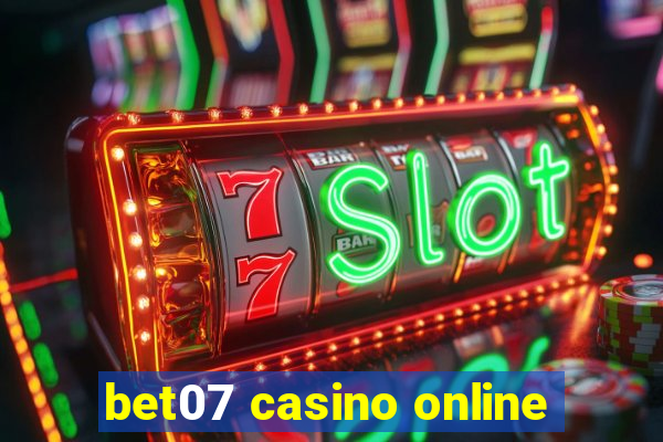 bet07 casino online