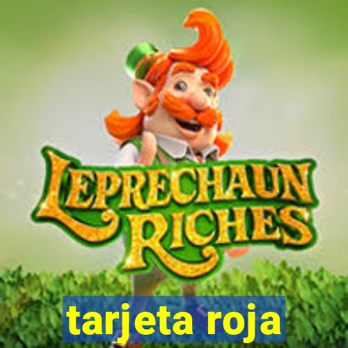 tarjeta roja