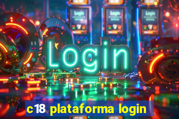 c18 plataforma login