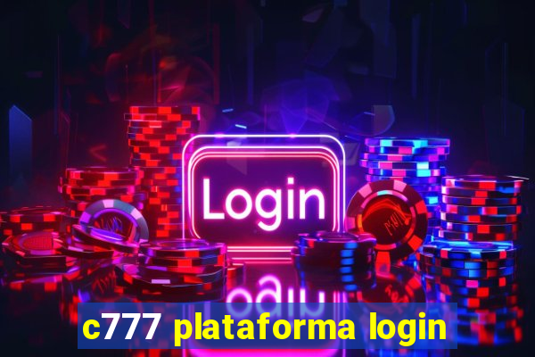 c777 plataforma login