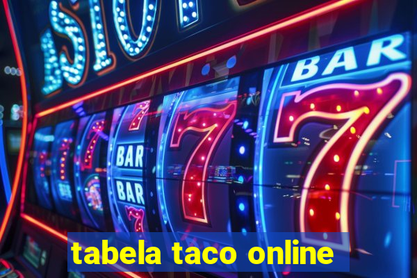 tabela taco online