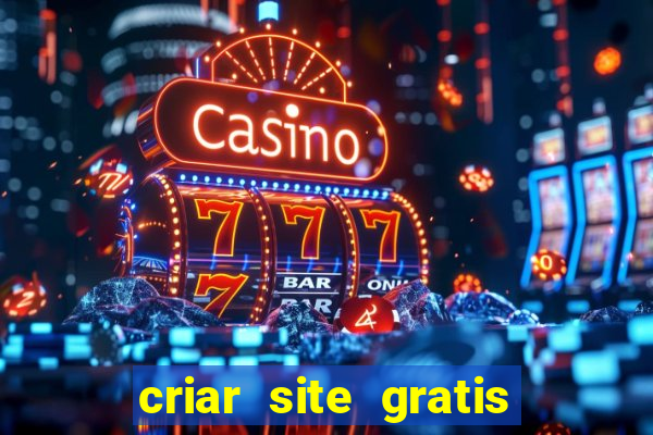 criar site gratis de jogos