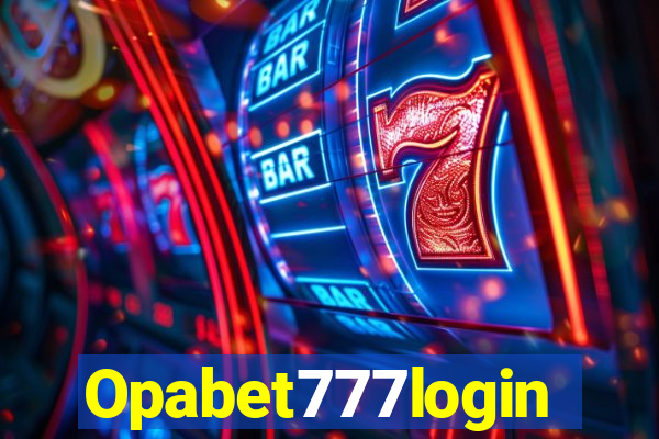 Opabet777login