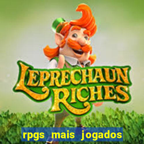 rpgs mais jogados do mundo