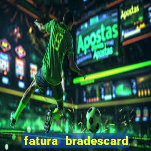 fatura bradescard casas bahia