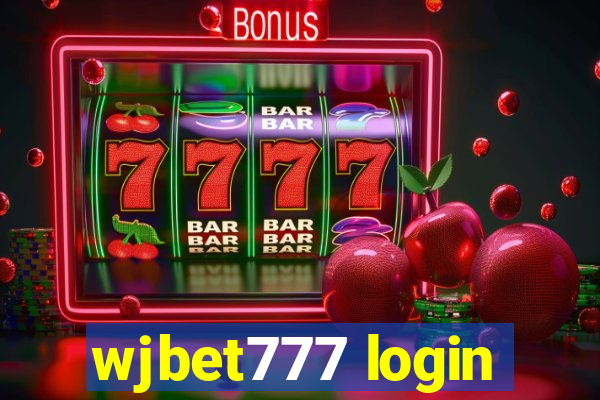 wjbet777 login