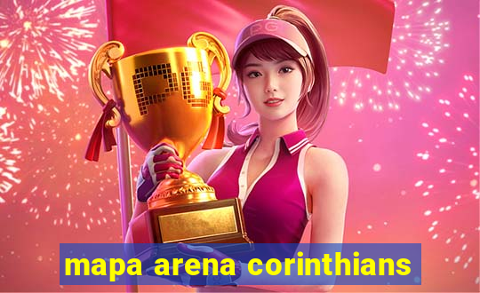 mapa arena corinthians