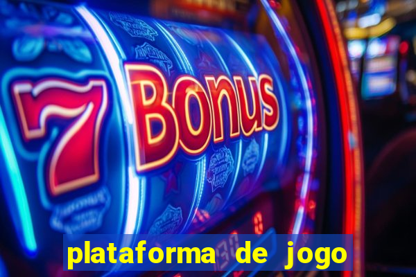 plataforma de jogo nova pagando