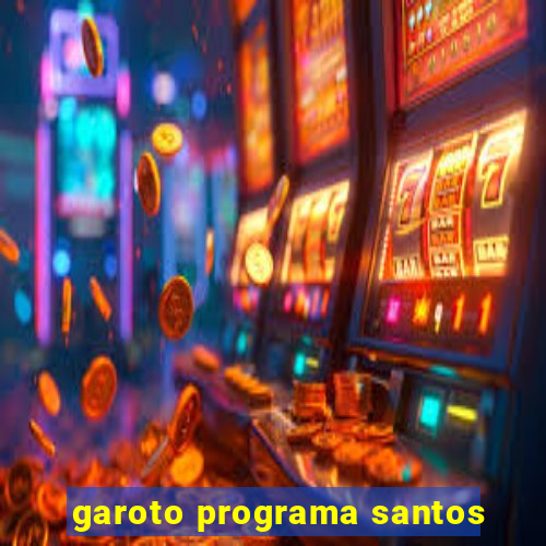 garoto programa santos