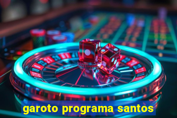 garoto programa santos