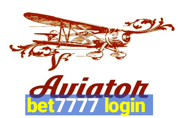 bet7777 login