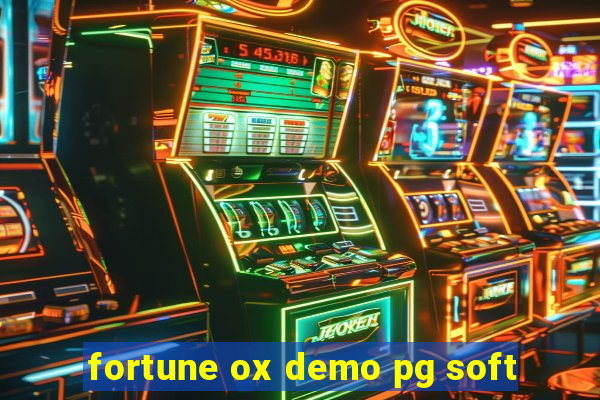 fortune ox demo pg soft