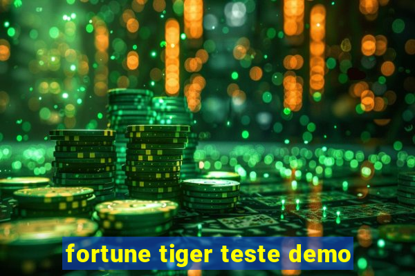 fortune tiger teste demo