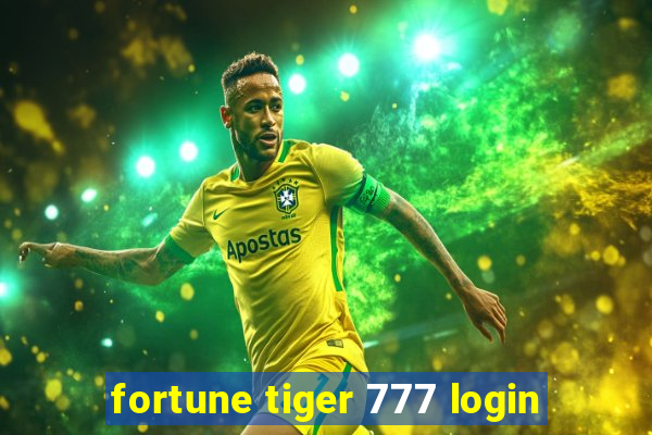 fortune tiger 777 login