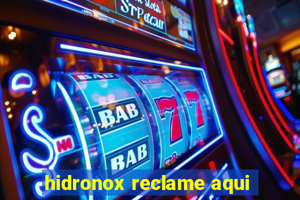 hidronox reclame aqui