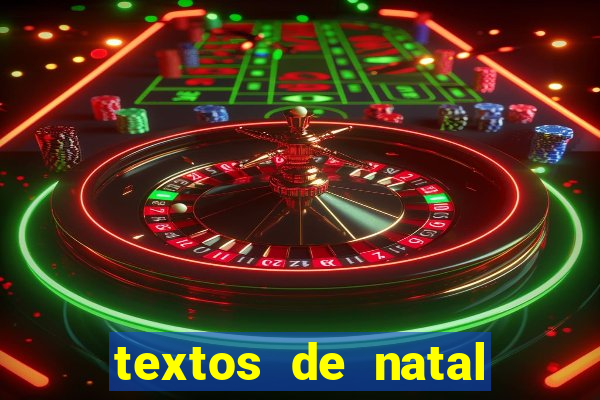 textos de natal para leitura