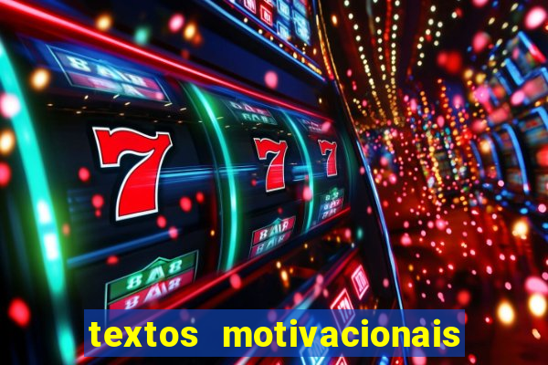 textos motivacionais para equipes