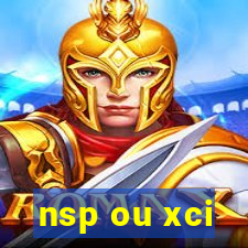 nsp ou xci