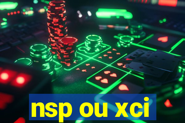 nsp ou xci