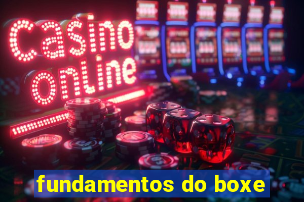 fundamentos do boxe