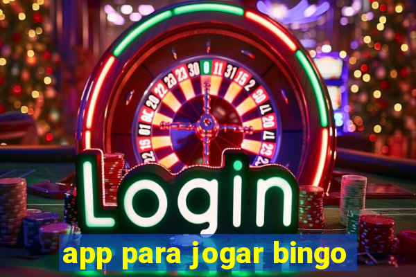 app para jogar bingo