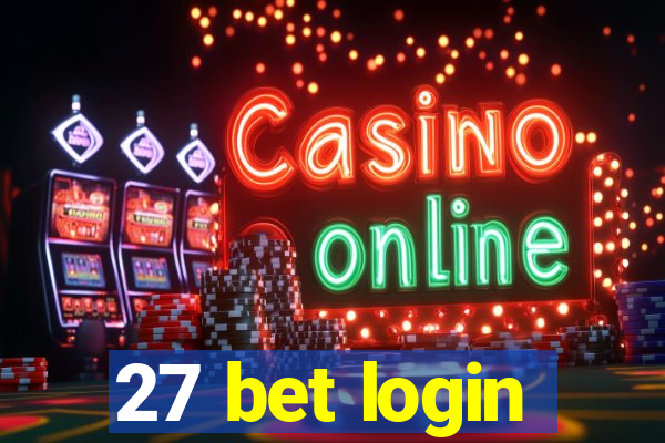 27 bet login