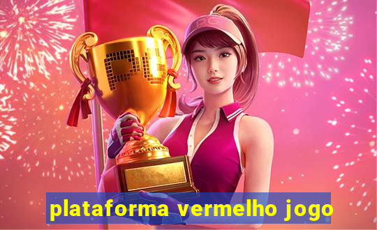 plataforma vermelho jogo