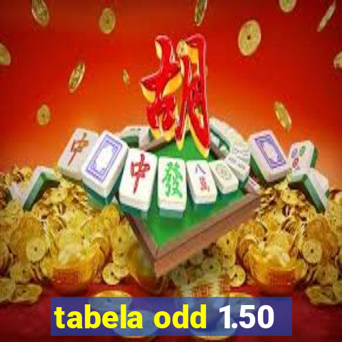 tabela odd 1.50