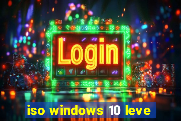 iso windows 10 leve